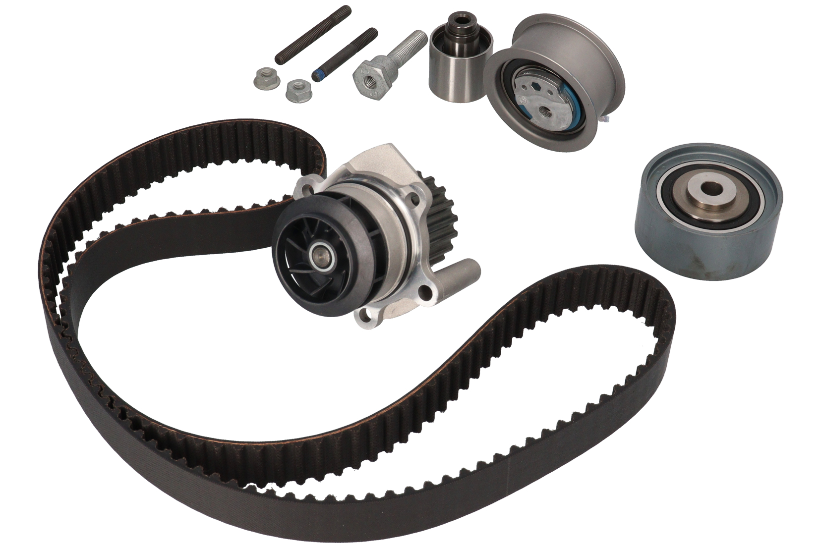 Registerreimsett med vannpumpe