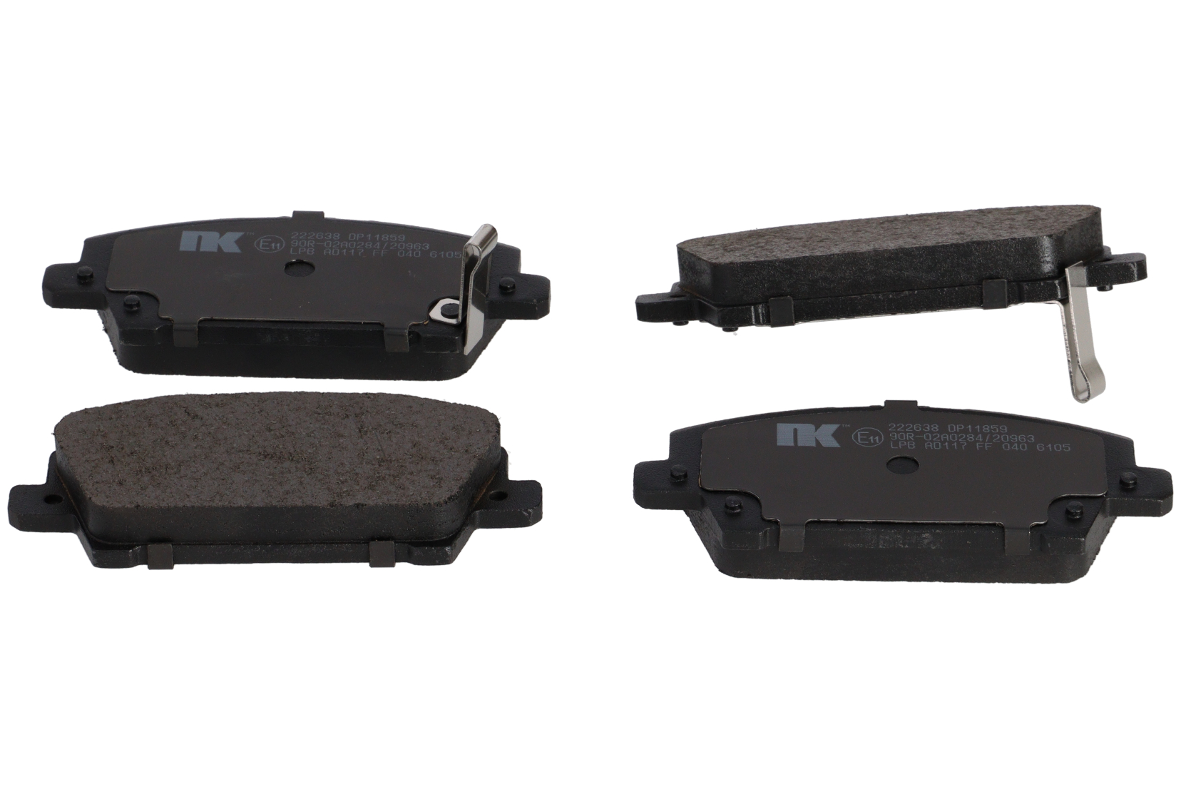 Bremseklosser til Honda