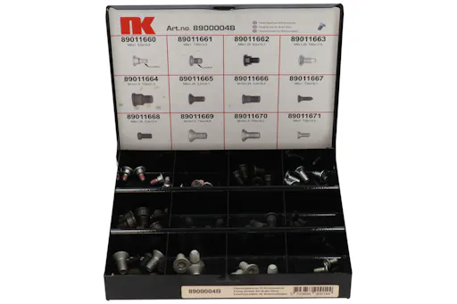 Bremseskrue, koffert