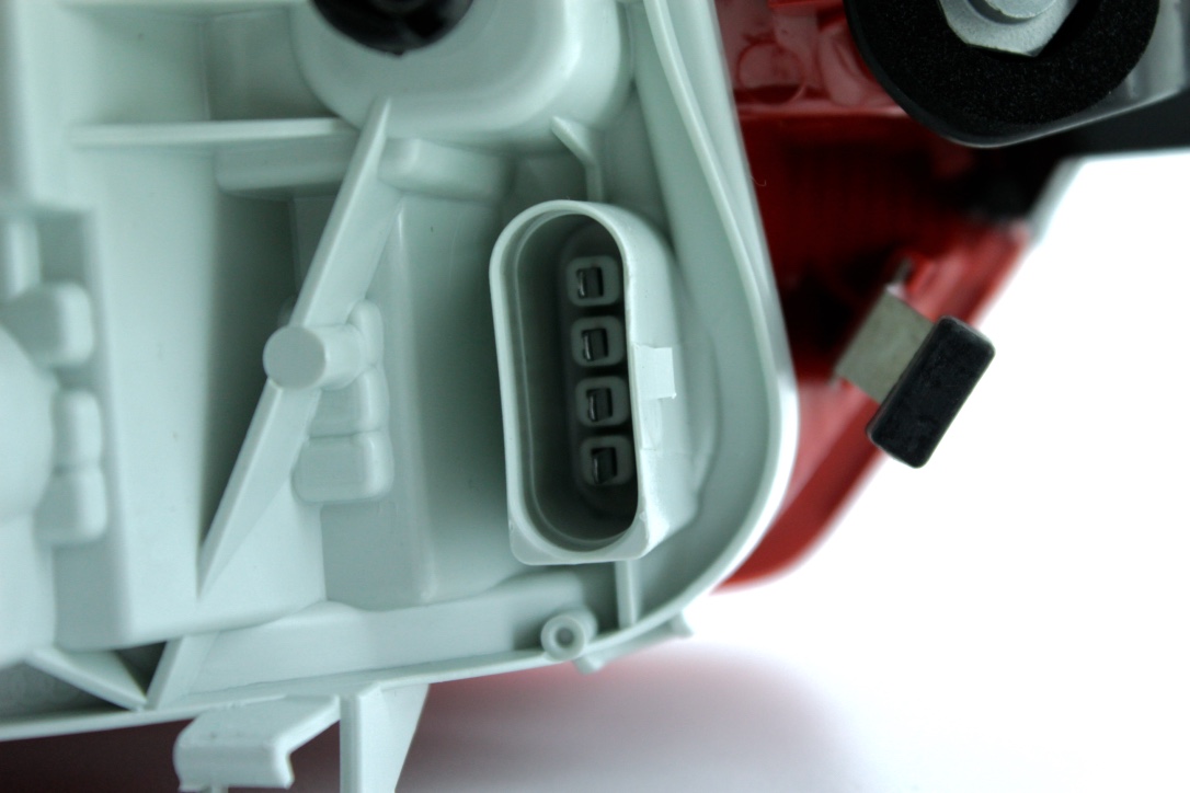 Baklykt, glødepære