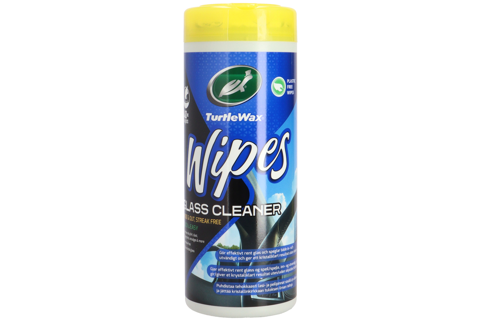 Turtle Wax Wipes Glass