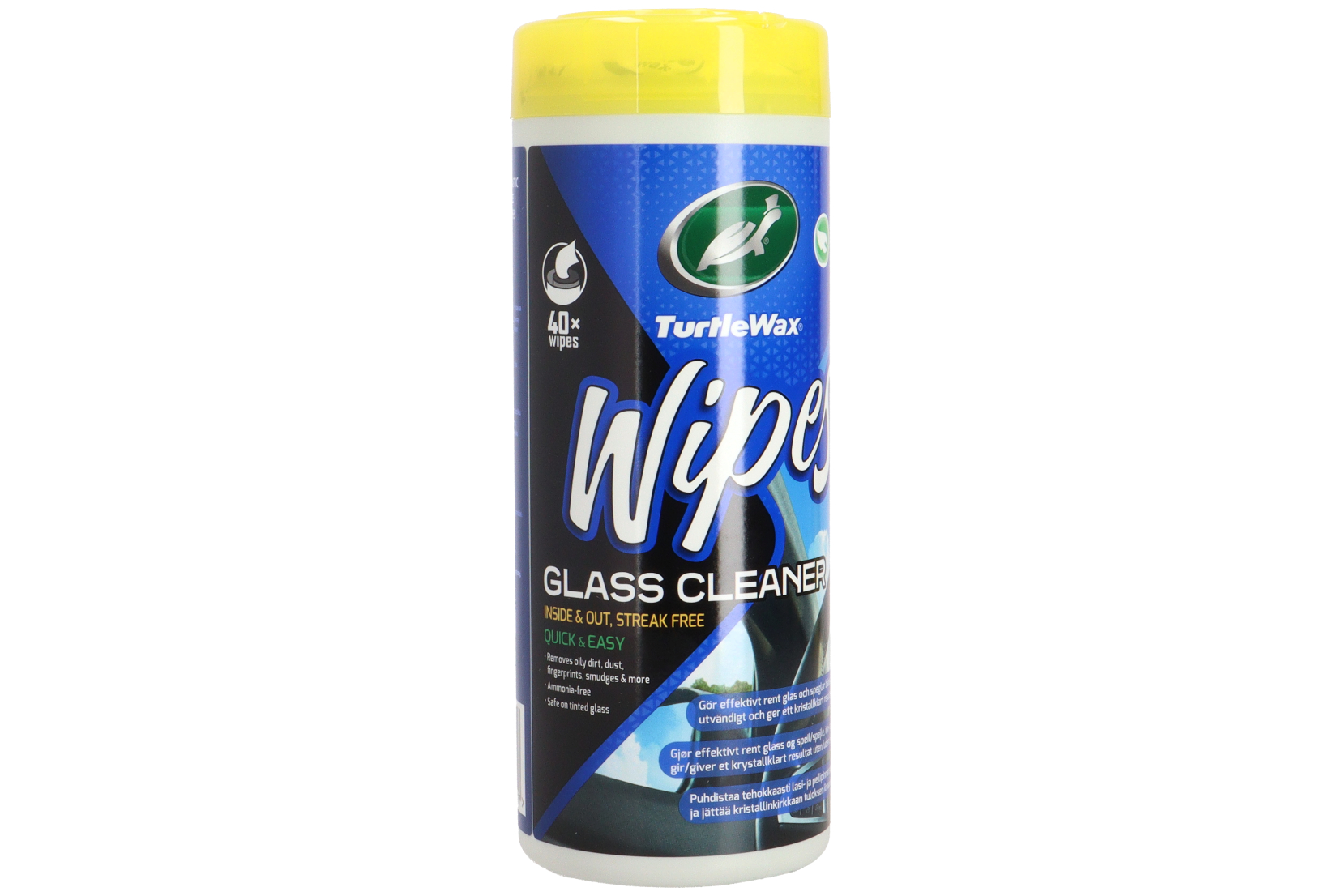 Turtle Wax Wipes Glass