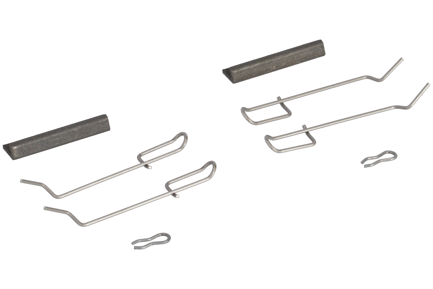 Bremseklosser, monteringssett