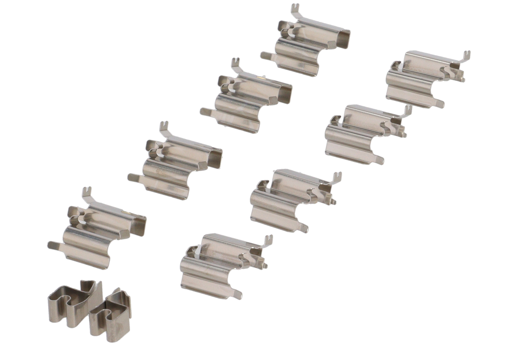 Bremseklosser, monteringssett