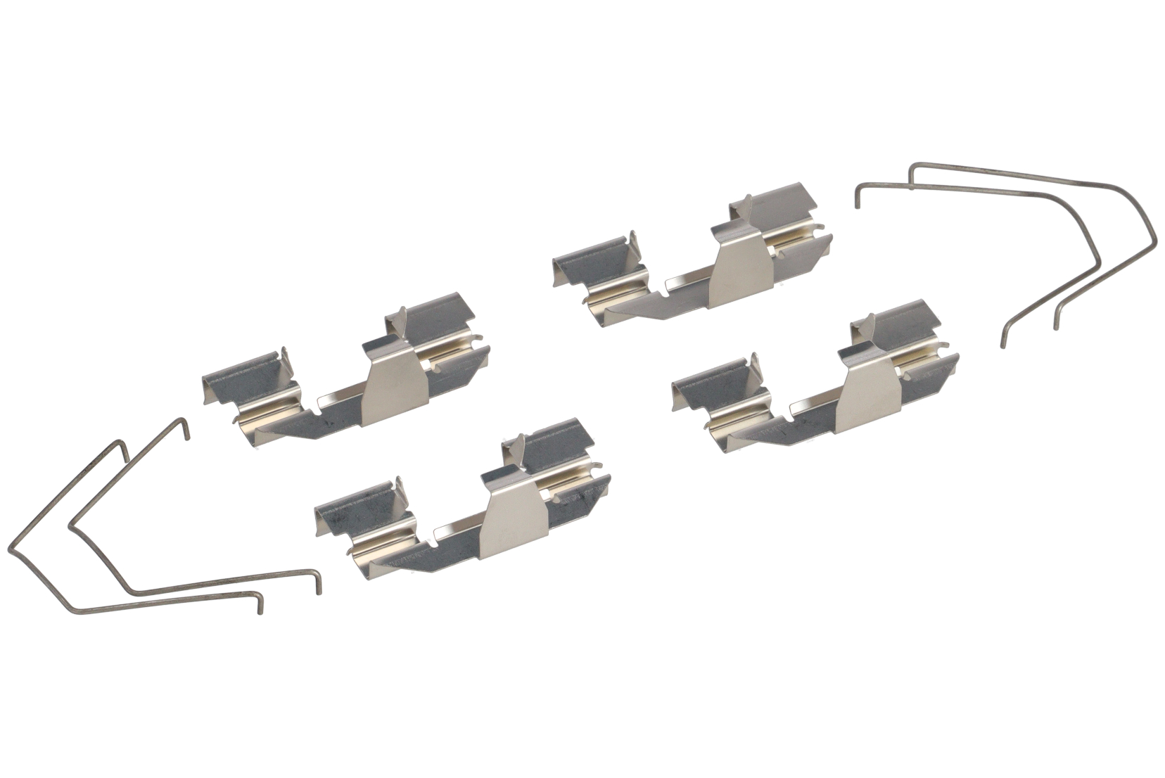 Bremseklosser, monteringssett