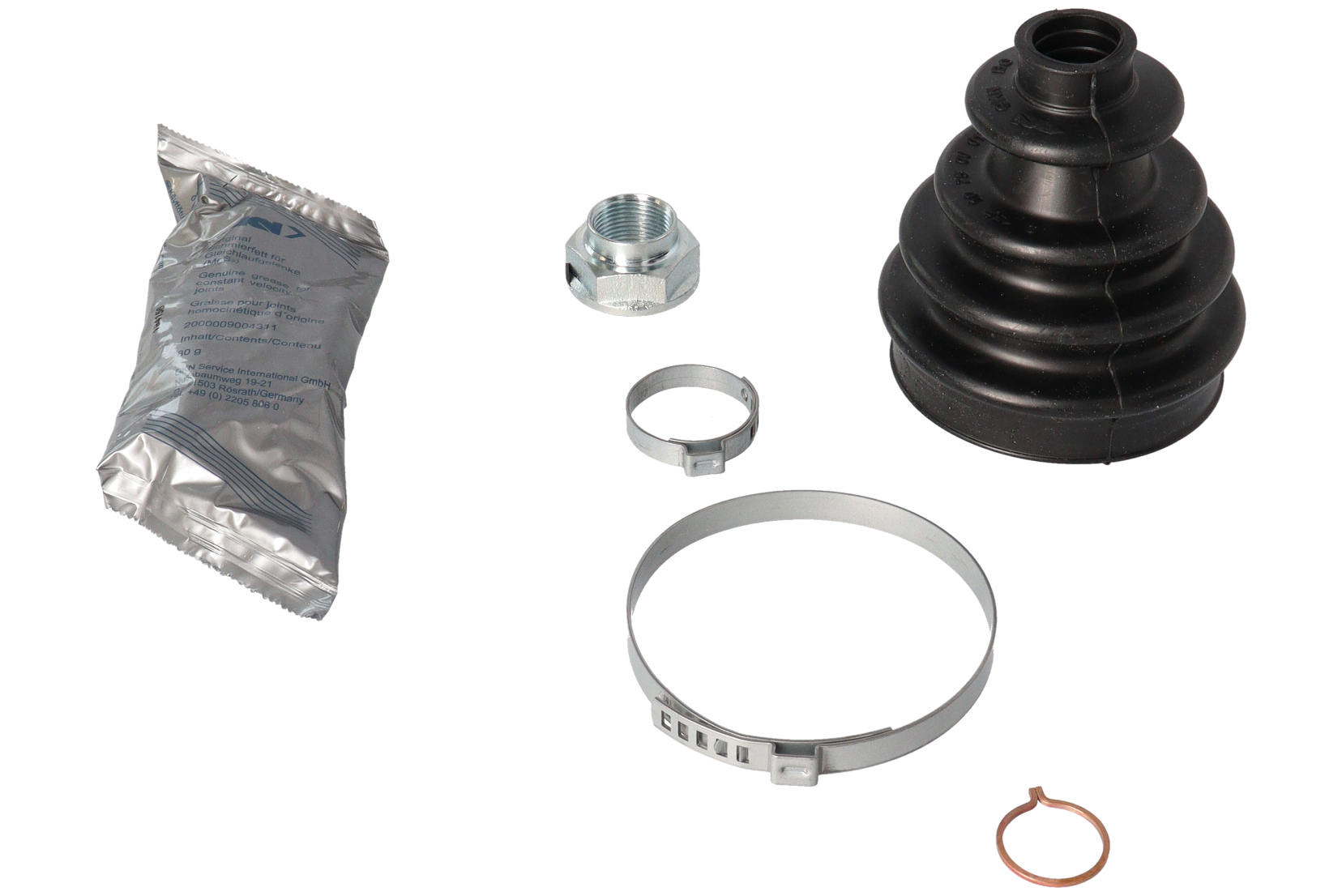 Drivakselmansjett indre