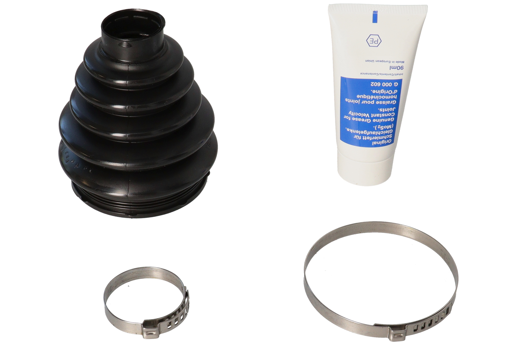 Drivakselmansjett ytre