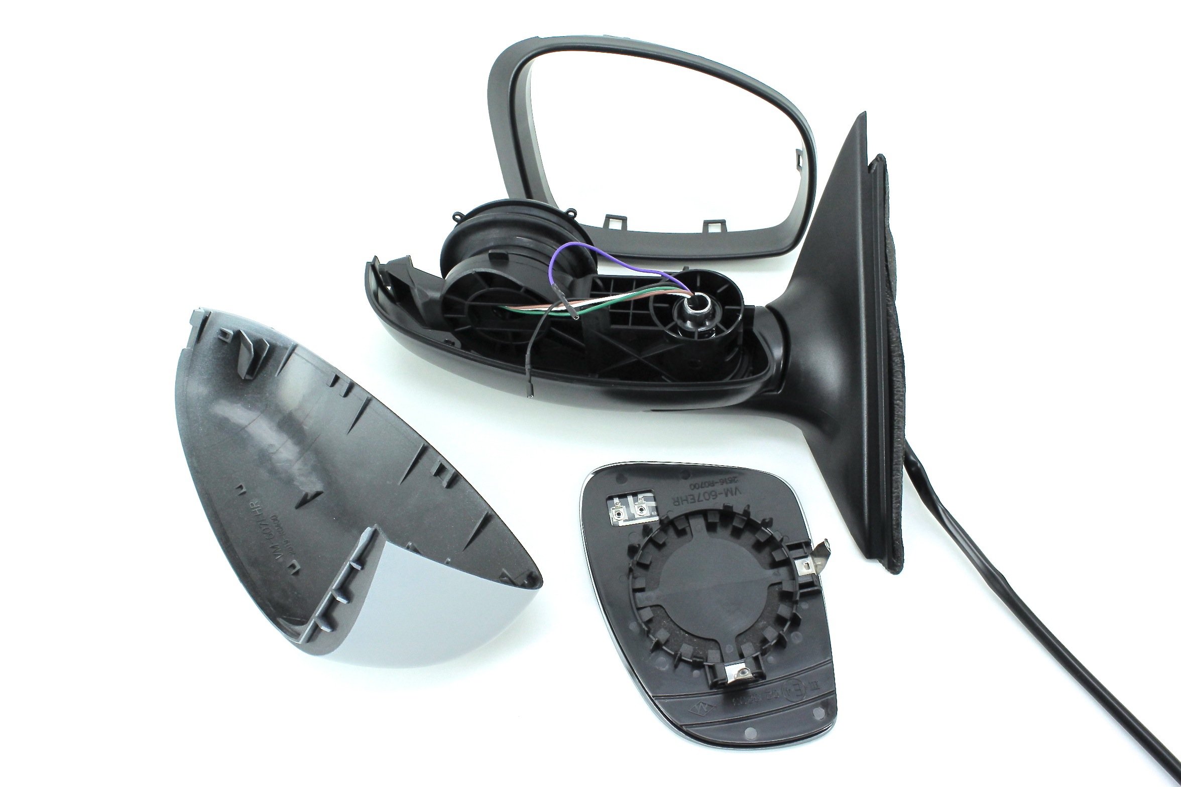 Speil, elektrisk justerbart