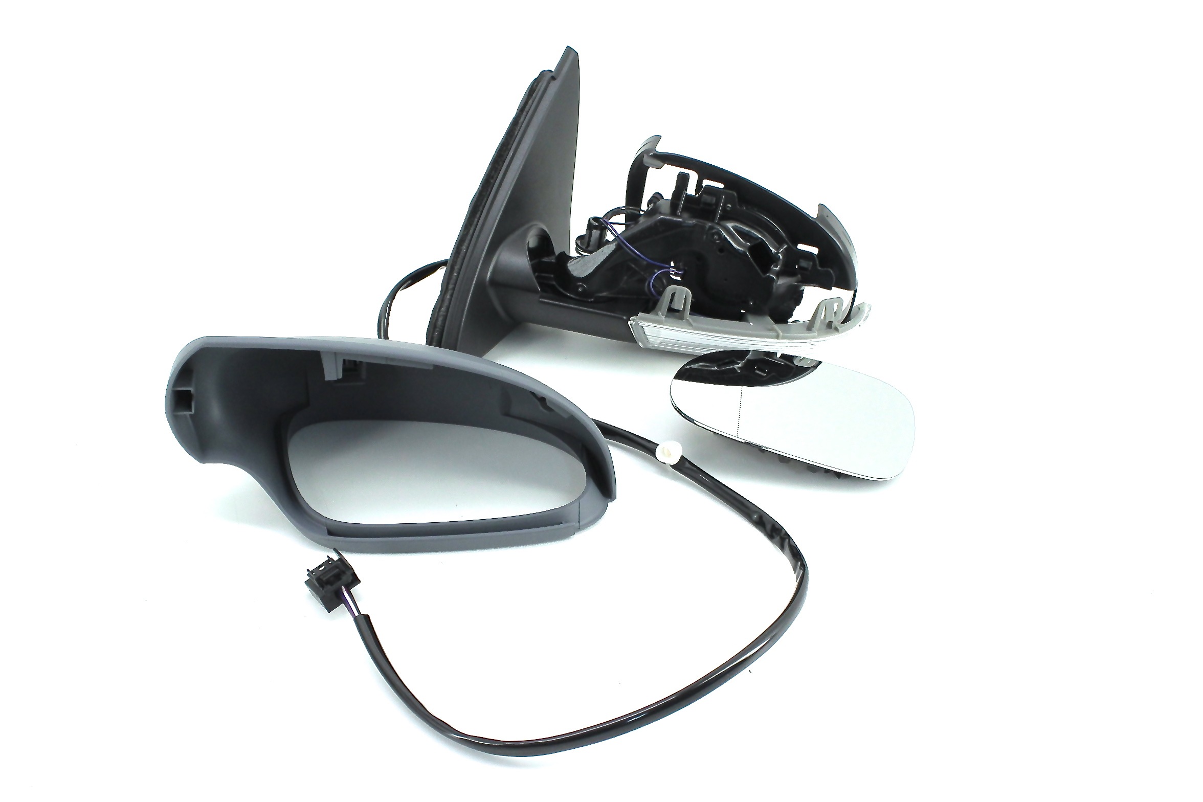 Speil, elektrisk justerbart