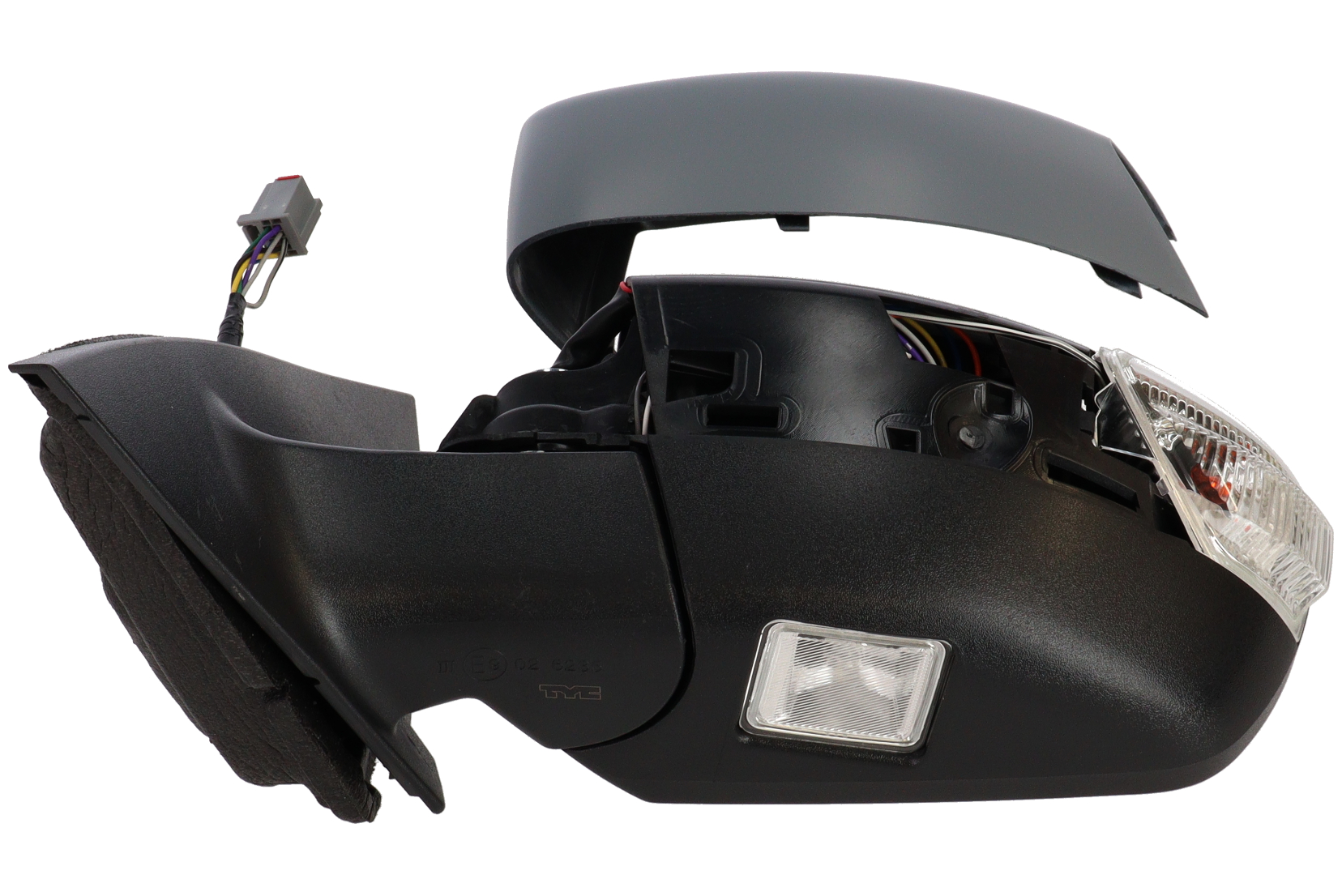 Speil, elektrisk justerbart