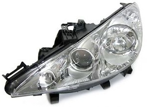 Hovedlykt, halogen til Peugeot