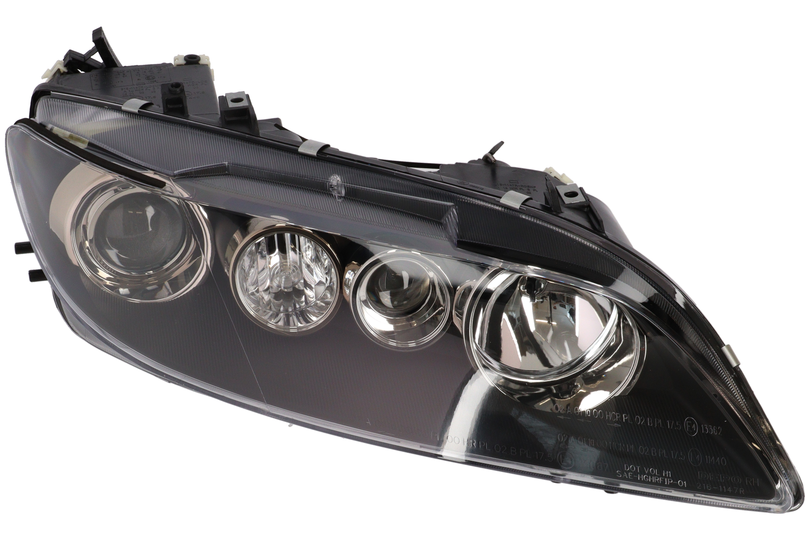 Hovedlykt, halogen til Mazda