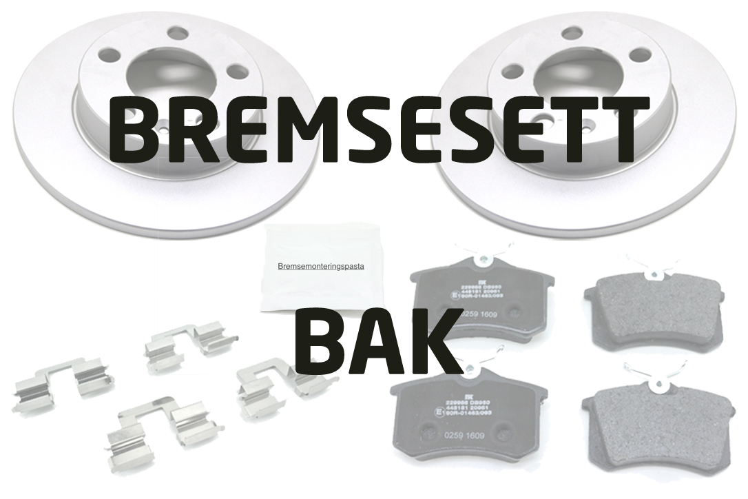 Bremsesett til Ford