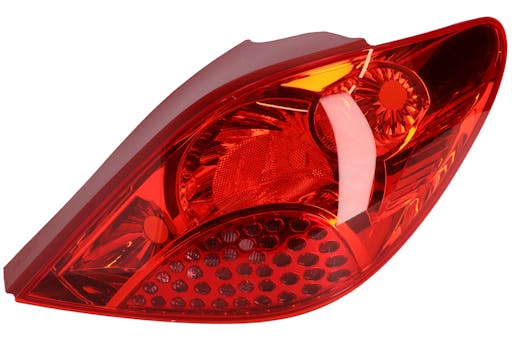 Baklykt, glødepære til Peugeot