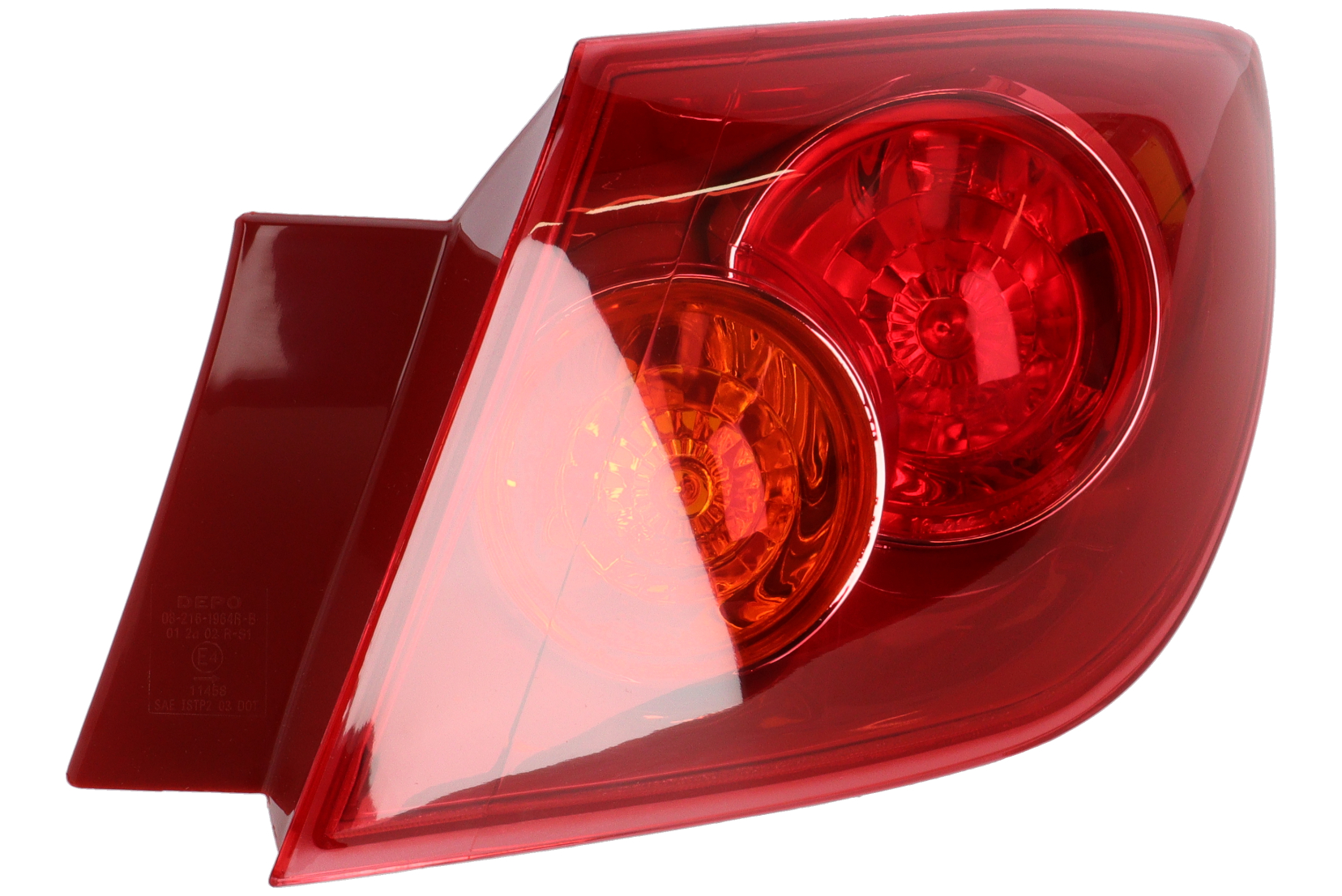 Baklykt, glødepære