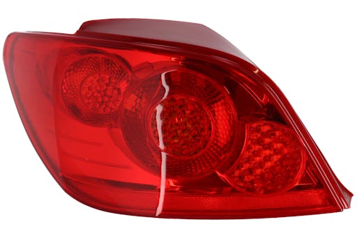 Baklykt, glødepære