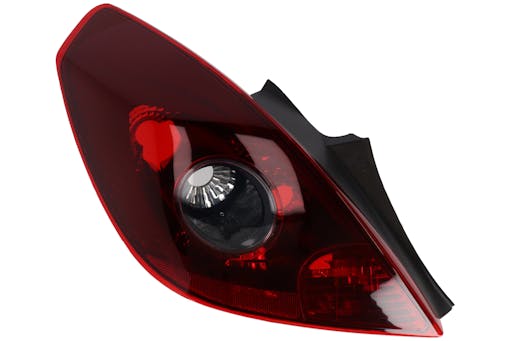 Baklykt, glødepære