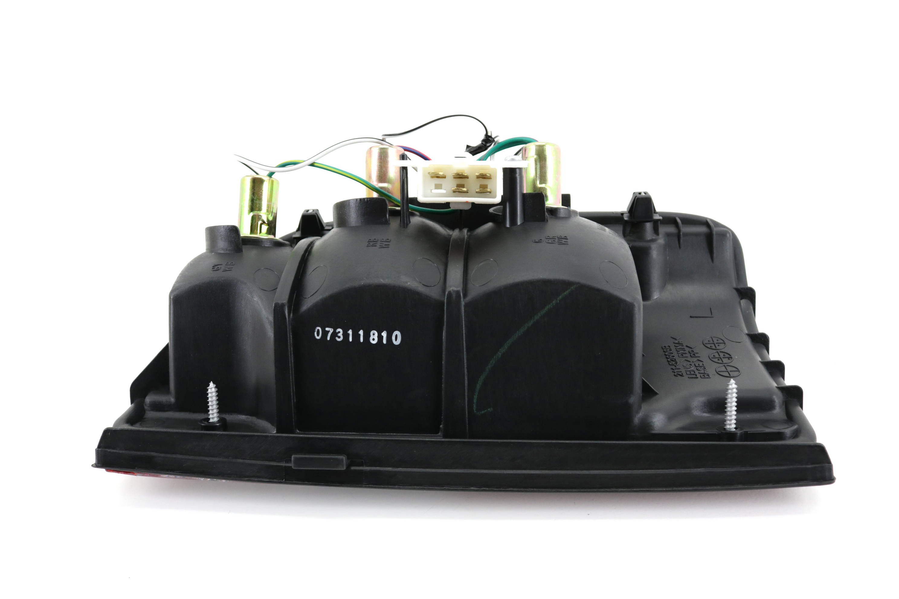 Baklykt, glødepære