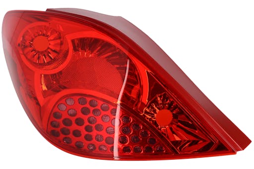 Baklykt, glødepære