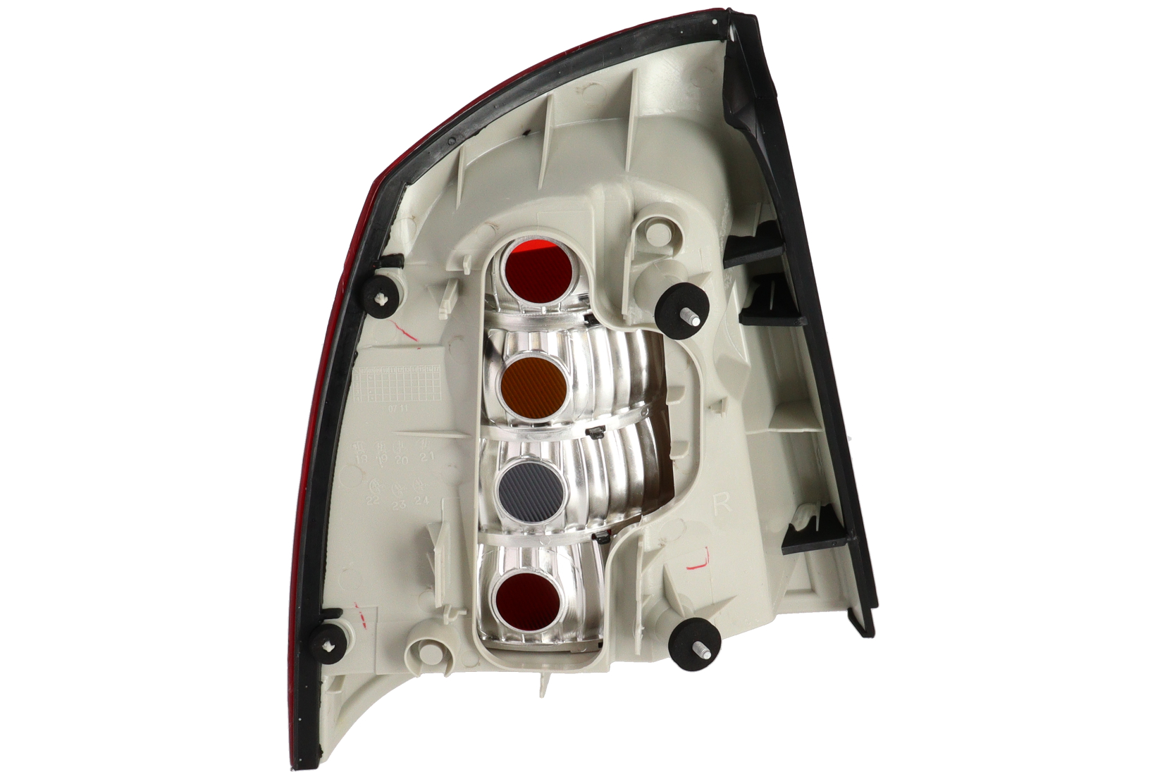 Baklykt, glødepære