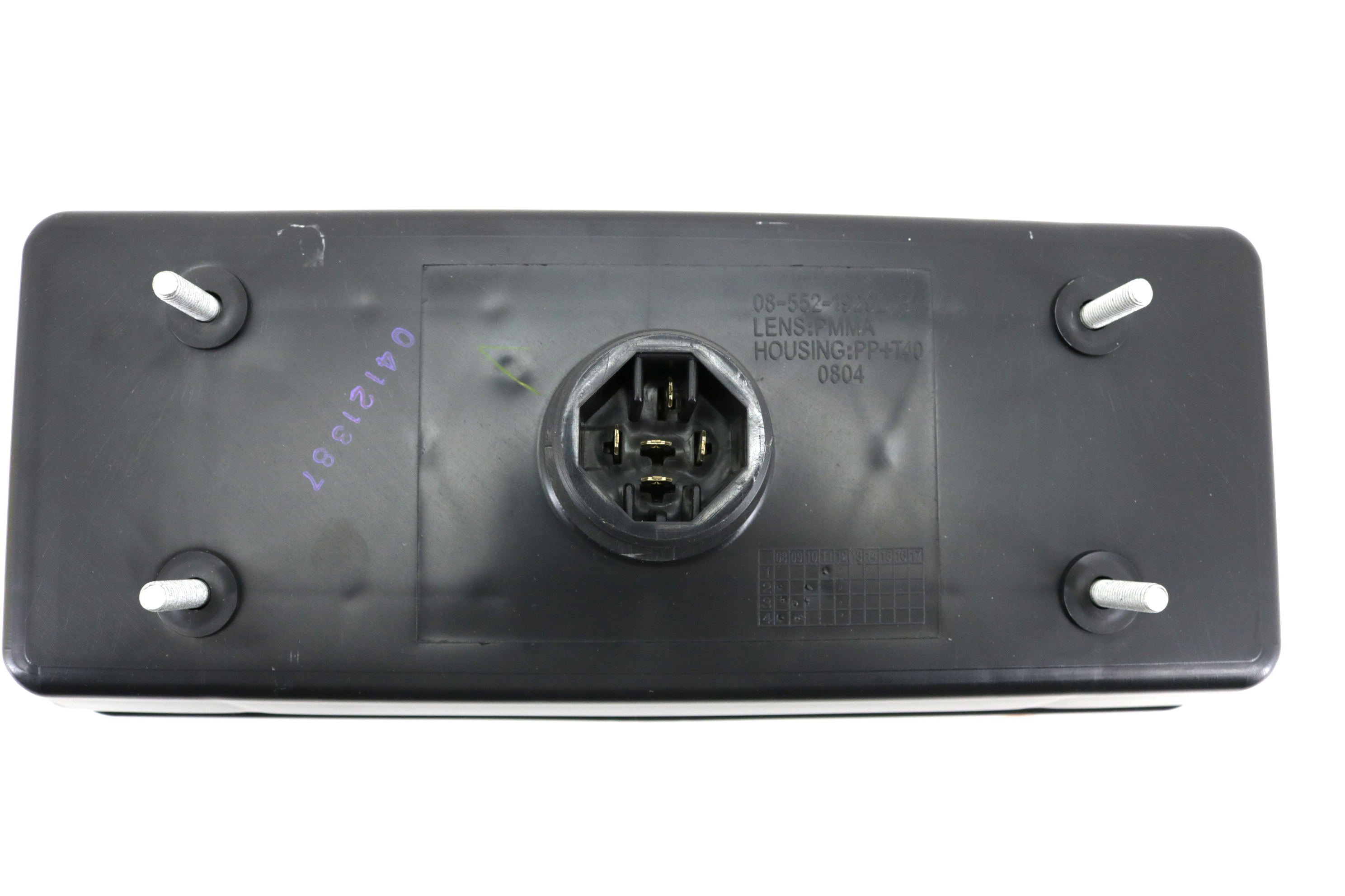 Baklykt, glødepære