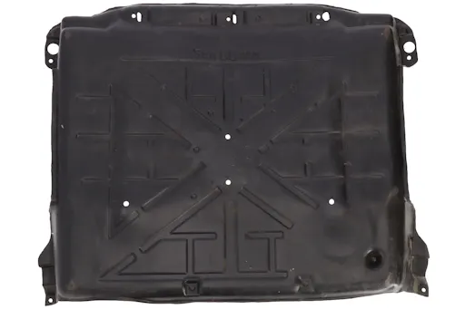 Plate under motor