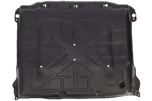 Plate under motor
