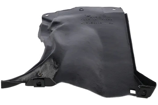 Plate under motor