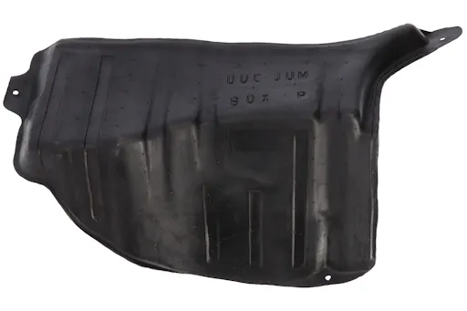 Plate under motor