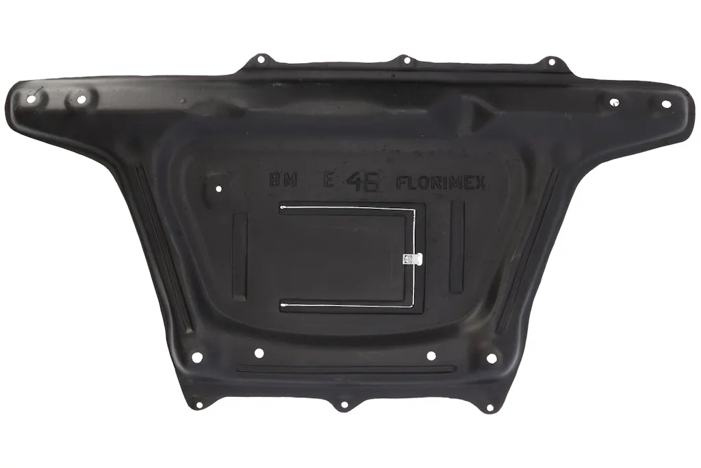 Plate under motor