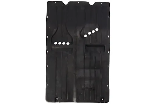 Plate under motor