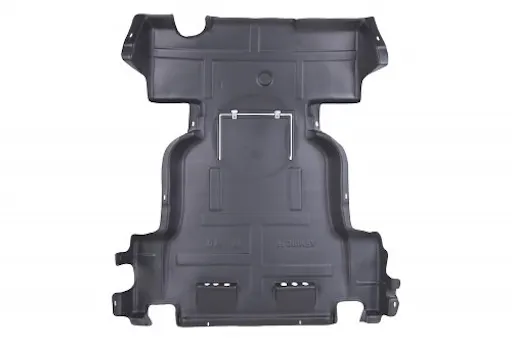 Plate under motor