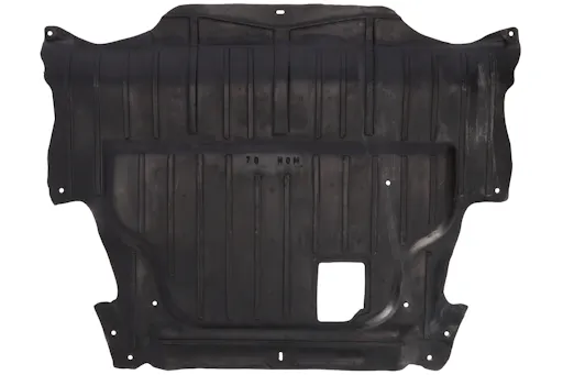 Plate under motor