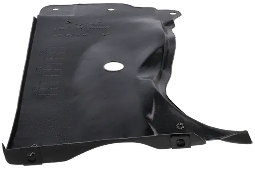 Plate under motor