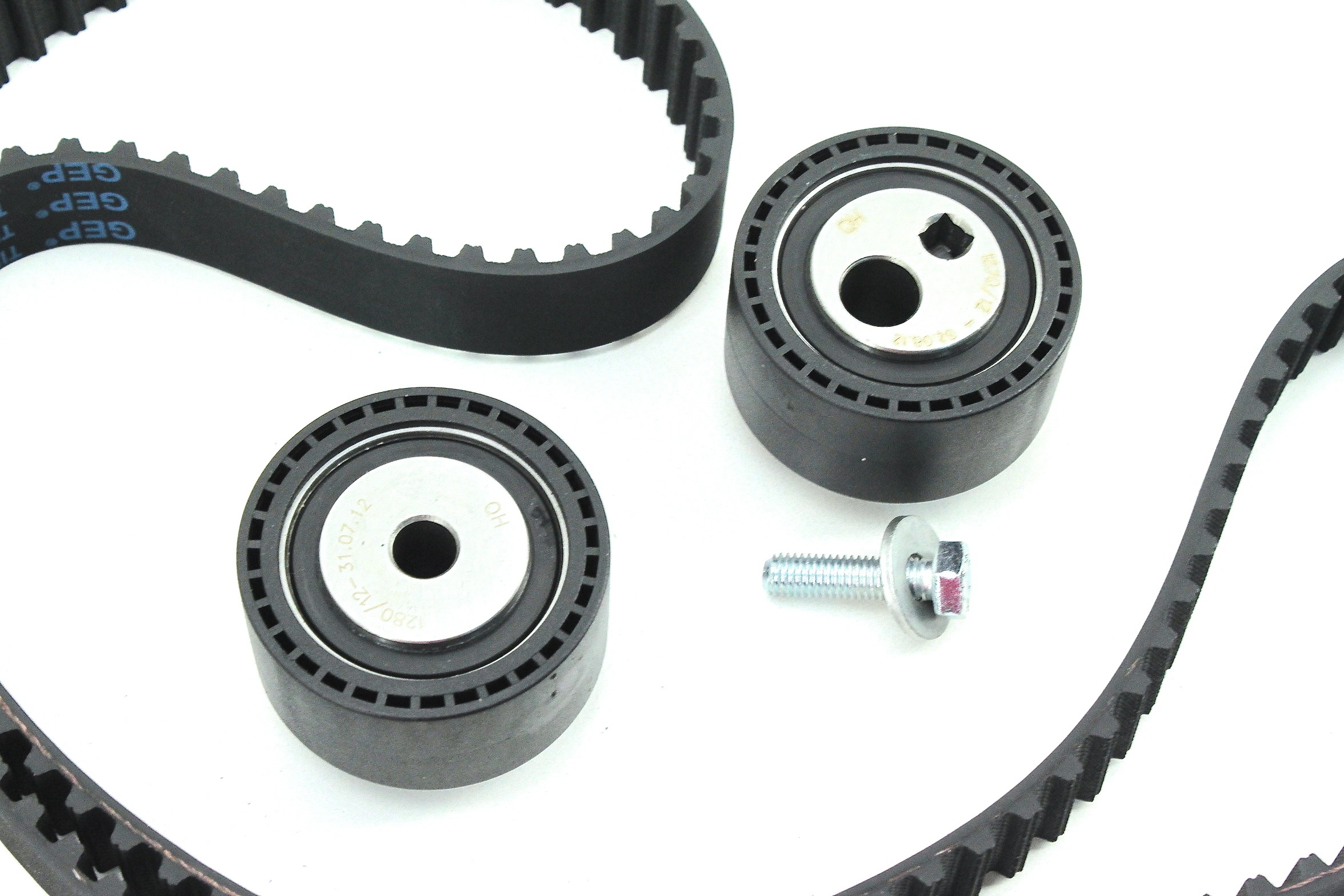 Registerreimsett uten vannpumpe