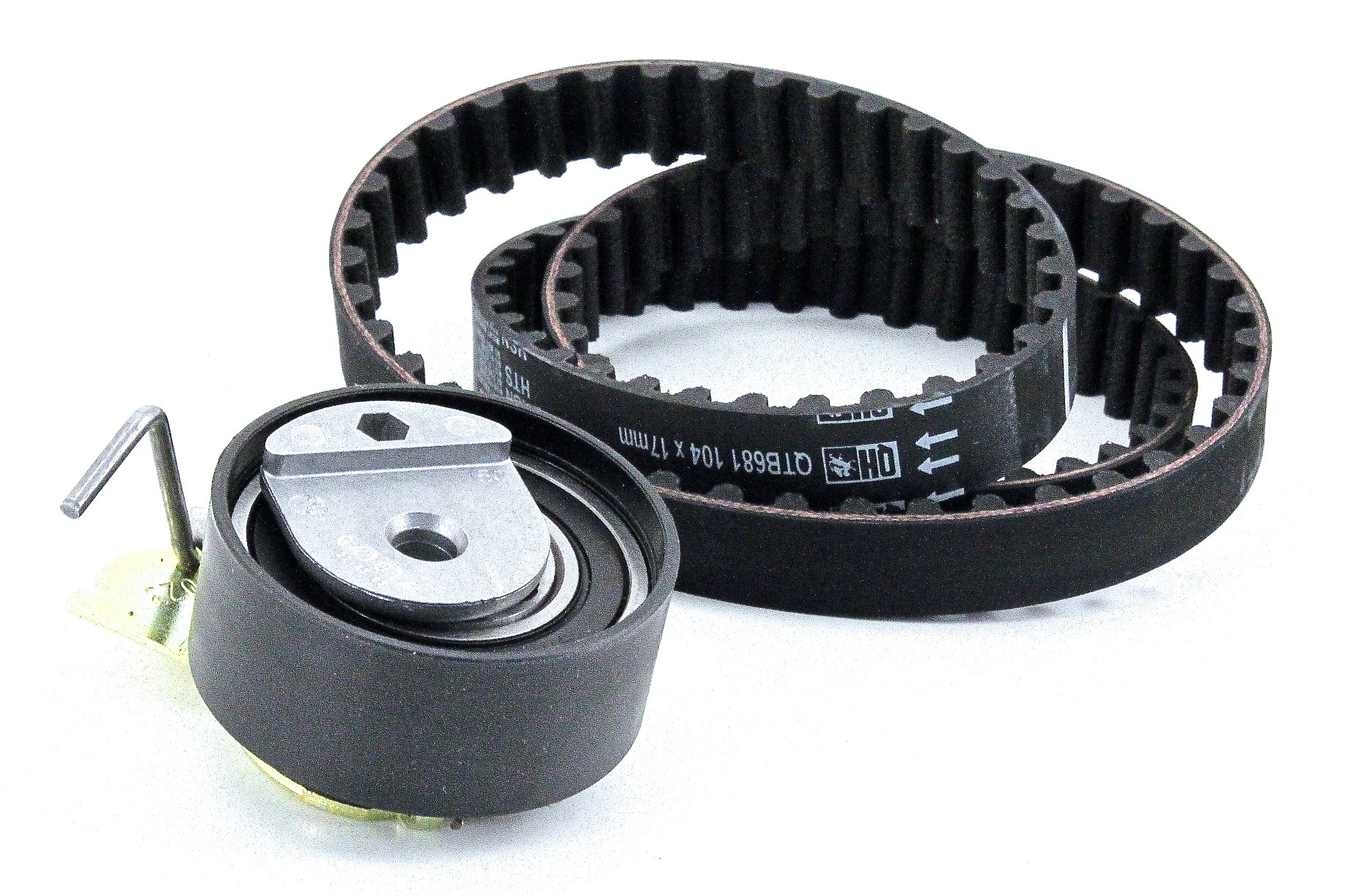 Registerreimsett uten vannpumpe