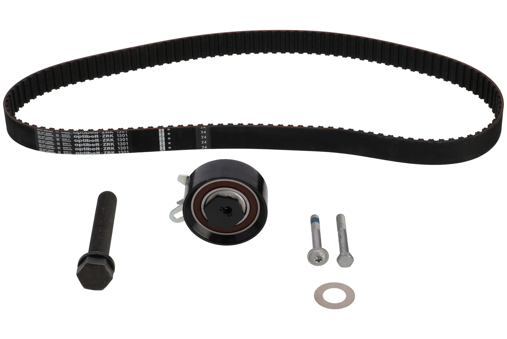 Registerreimsett uten vannpumpe