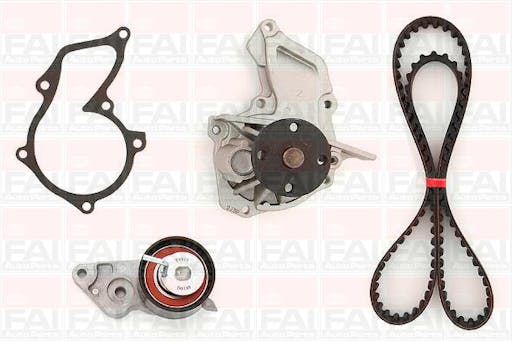 Registerreimsett med vannpumpe