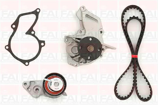 Registerreimsett med vannpumpe