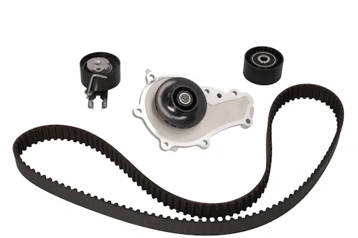 Registerreimsett med vannpumpe