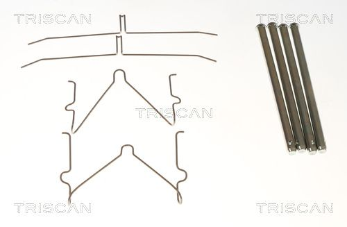 Bremseklosser, monteringssett