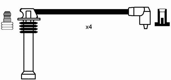 Tennpluggledningsett