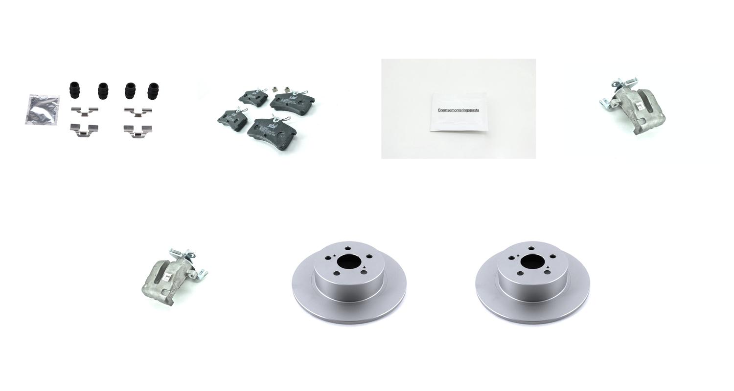 Bremsesett med calipere