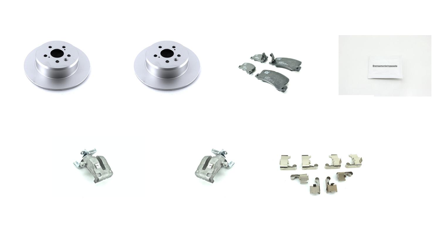 Bremsesett med calipere