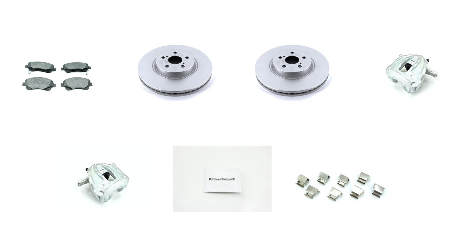 Bremsesett med calipere