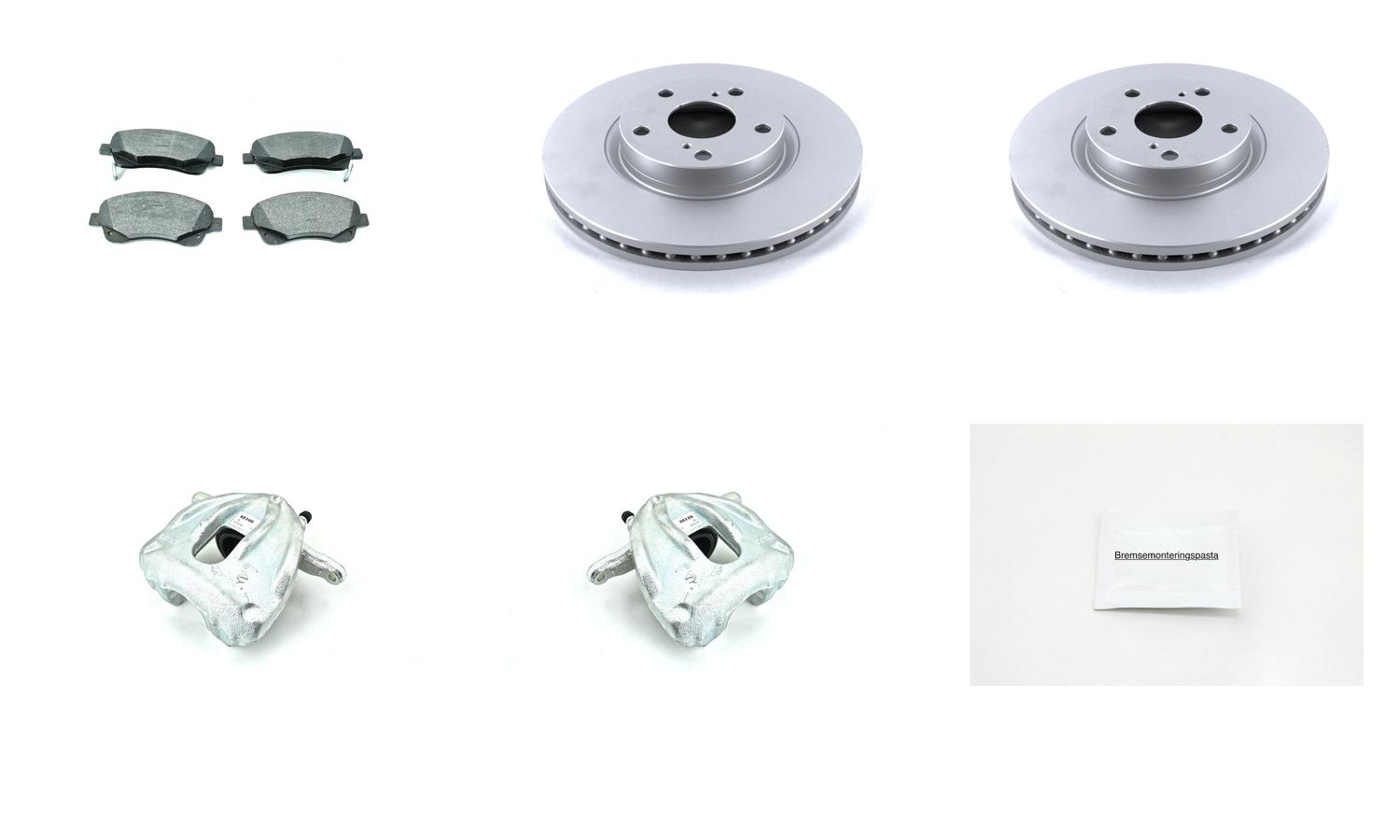 Bremsesett med calipere