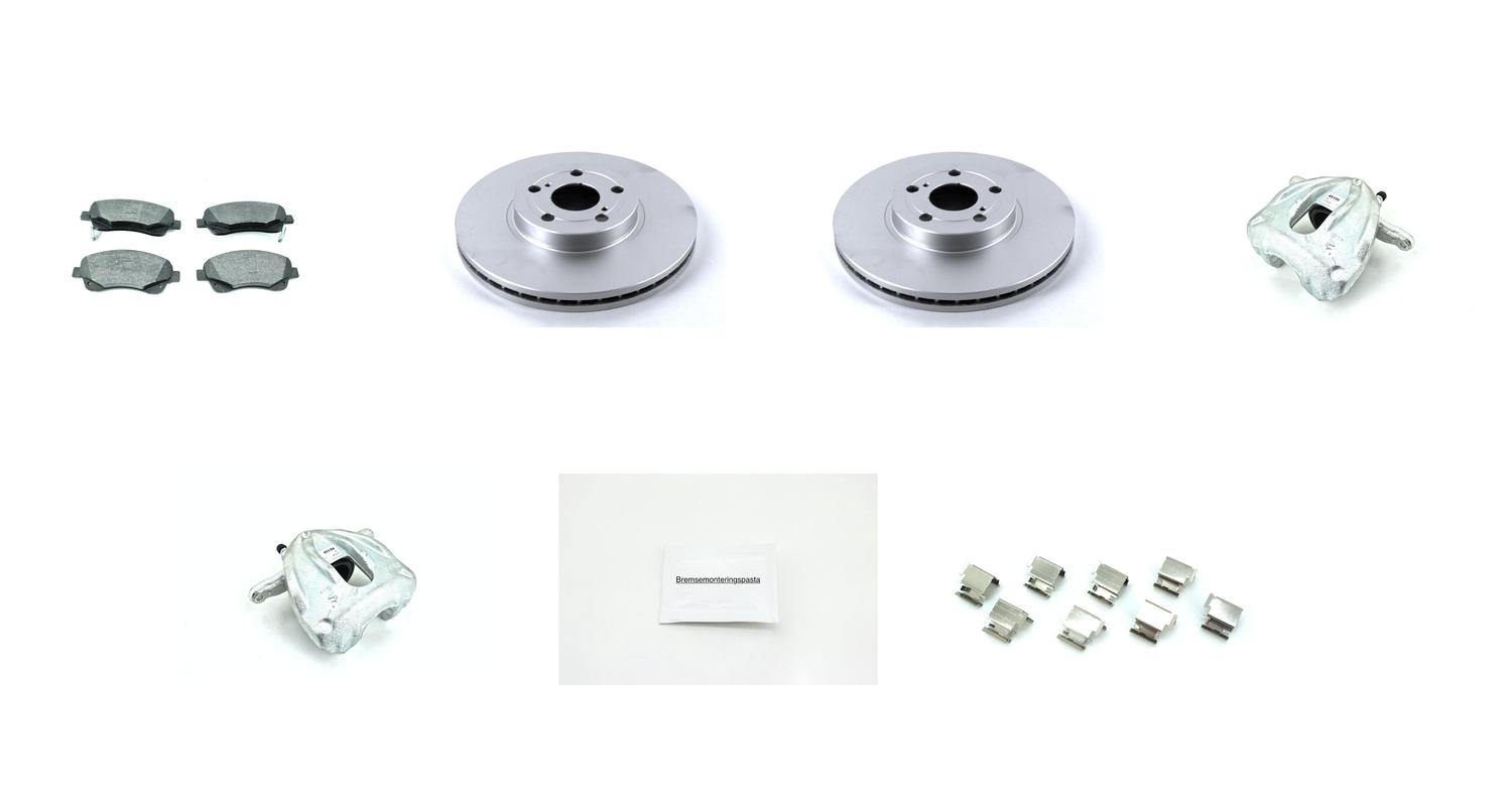 Bremsesett med calipere