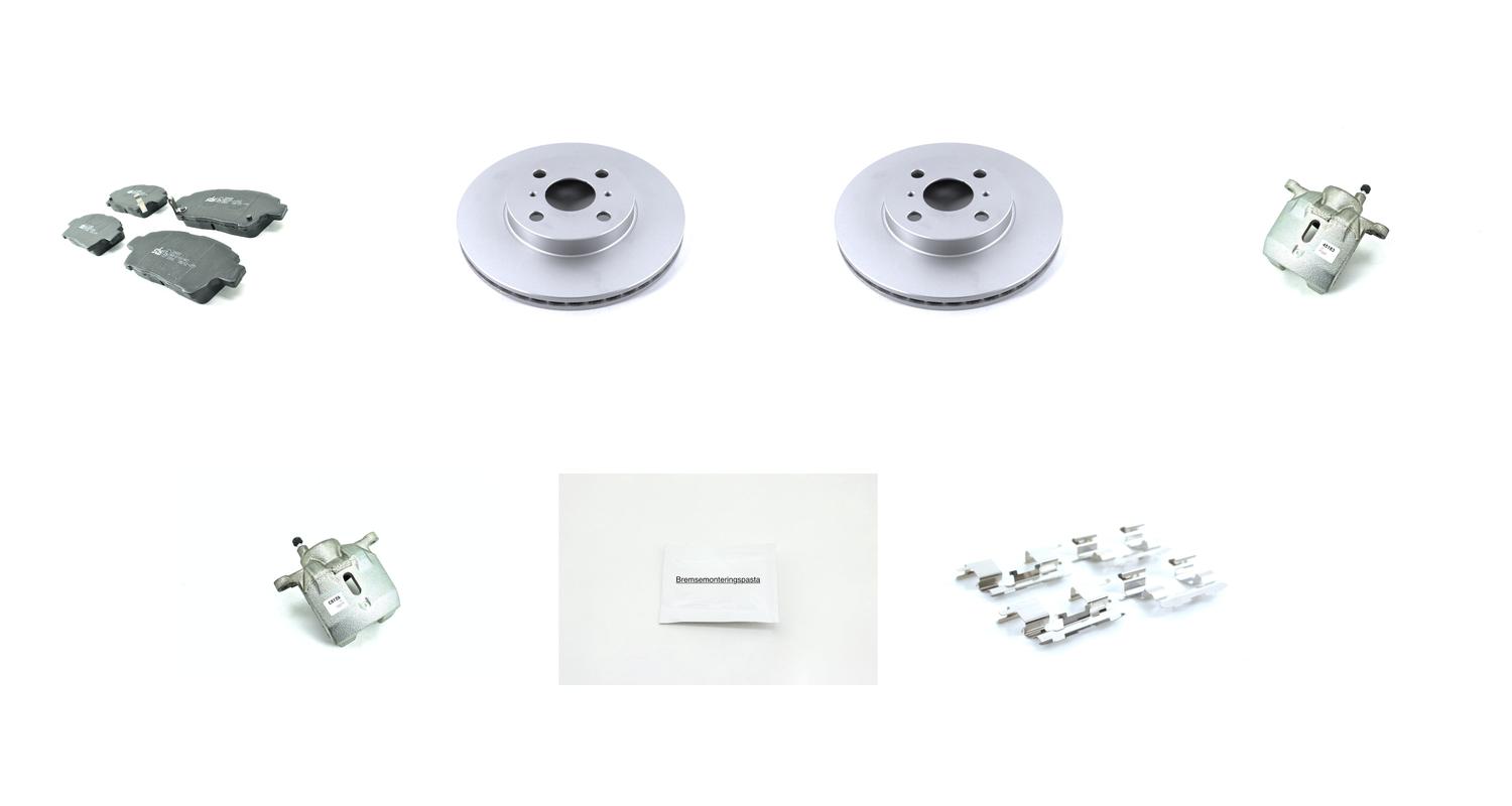 Bremsesett med calipere