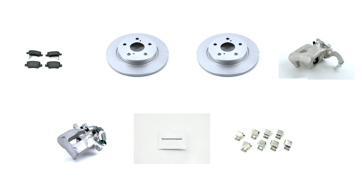 Bremsesett med calipere