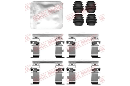 Bremseklosser, monteringssett